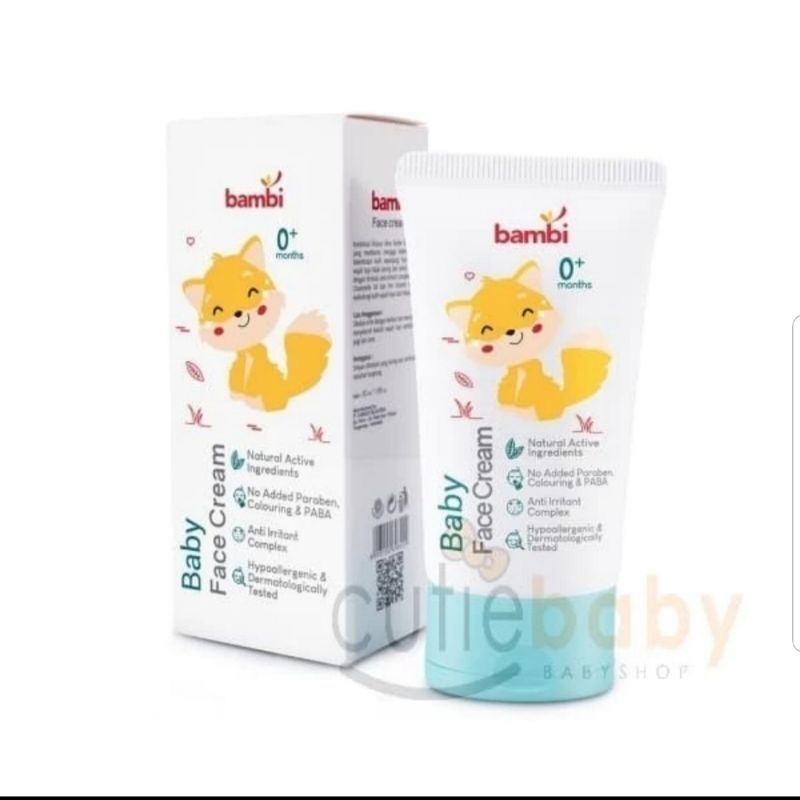 BAMBI FACE CREAM | KRIM MUKA BAYI | CREAM BAYI | BABY CREAM