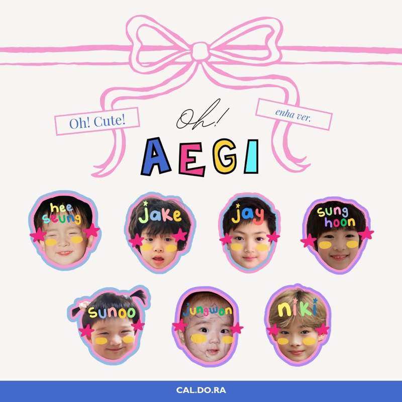 KEYCHAIN POPSOCKET GRIPTOK AEGI ENHYPEN