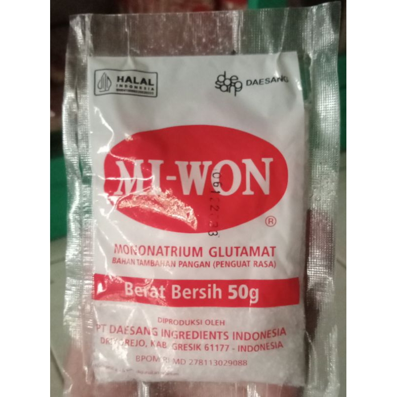 

miwon 50gr 1 ball penambah rasa pada makanan