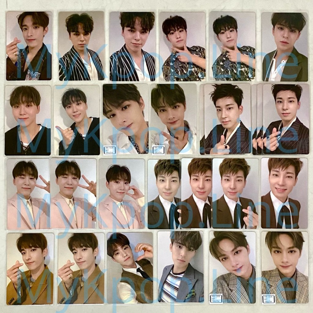 PC An Ode TRUTH SVT Seventeen Photocard Official Album DK Vernon Hoshi Mingyu Boo Seungkwan Jun Wonw