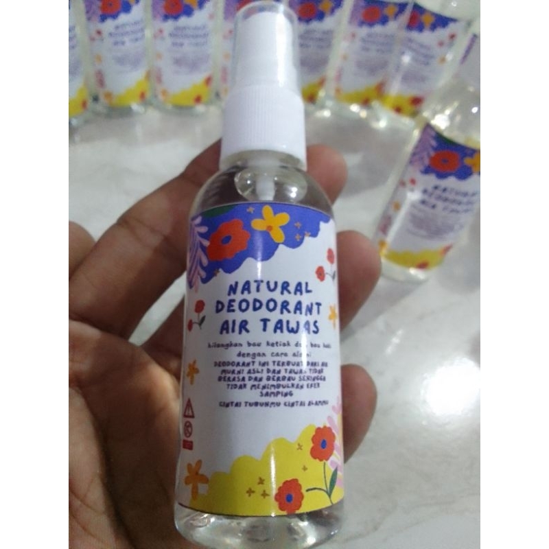 deodorant cair ( tawas cair )