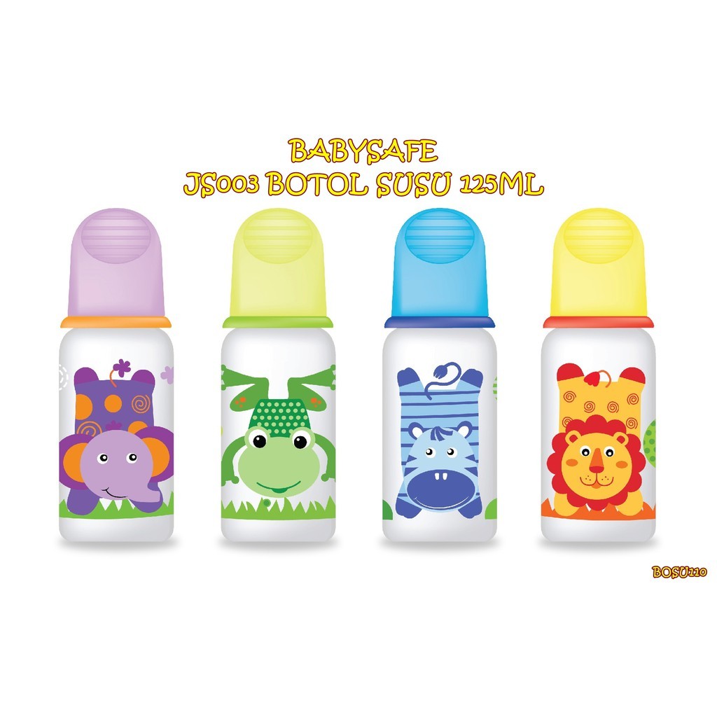 BABYSAFE JS003 125ML BOTOL SUSU ANAK