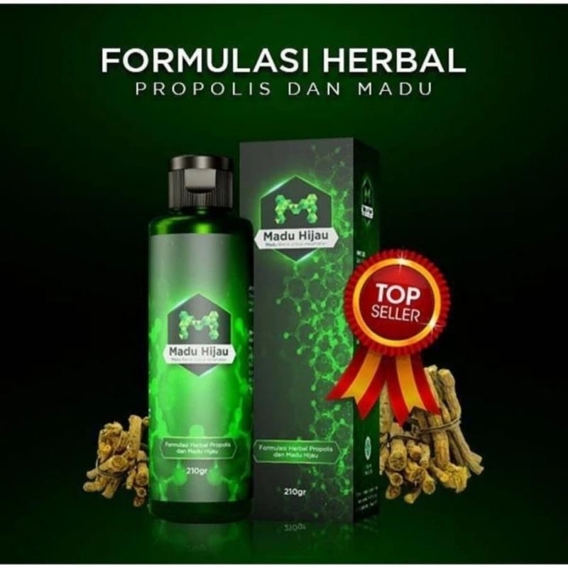 

MADU HIJAU UNTUK LAMBUNG 210 ML PAKET 2 BOTOL