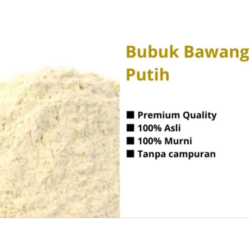 

Bawang putih bubuk | Garlic powder Grade A kemasan 1 Kg