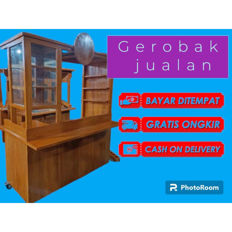 gerobak booth bakso mie ayam