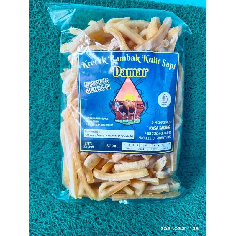 

Produsen Krecek rambak kulit sapi (stik mie)