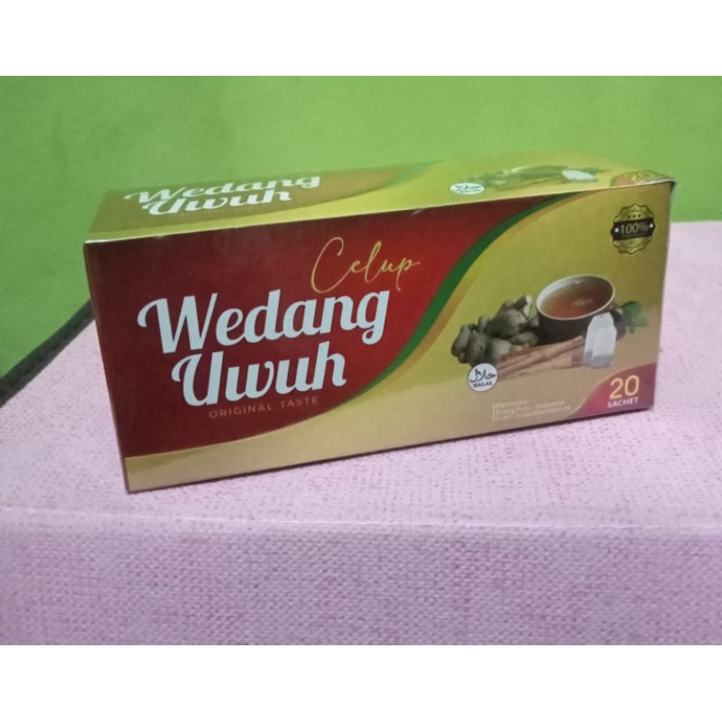 

Teh celup wedang uwuh/minumam tradisional isi 20 kantong teh celup