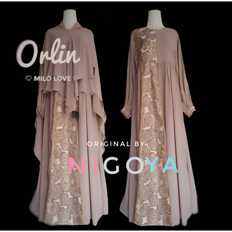 set gamis dress by nigoya syari