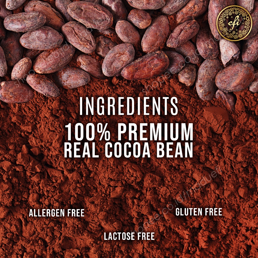 

Ay00! Healthy Chocolate Efi 100% Real Cocoa Bean Coklat Efi by Prof Felix PhD - Kebun Efi