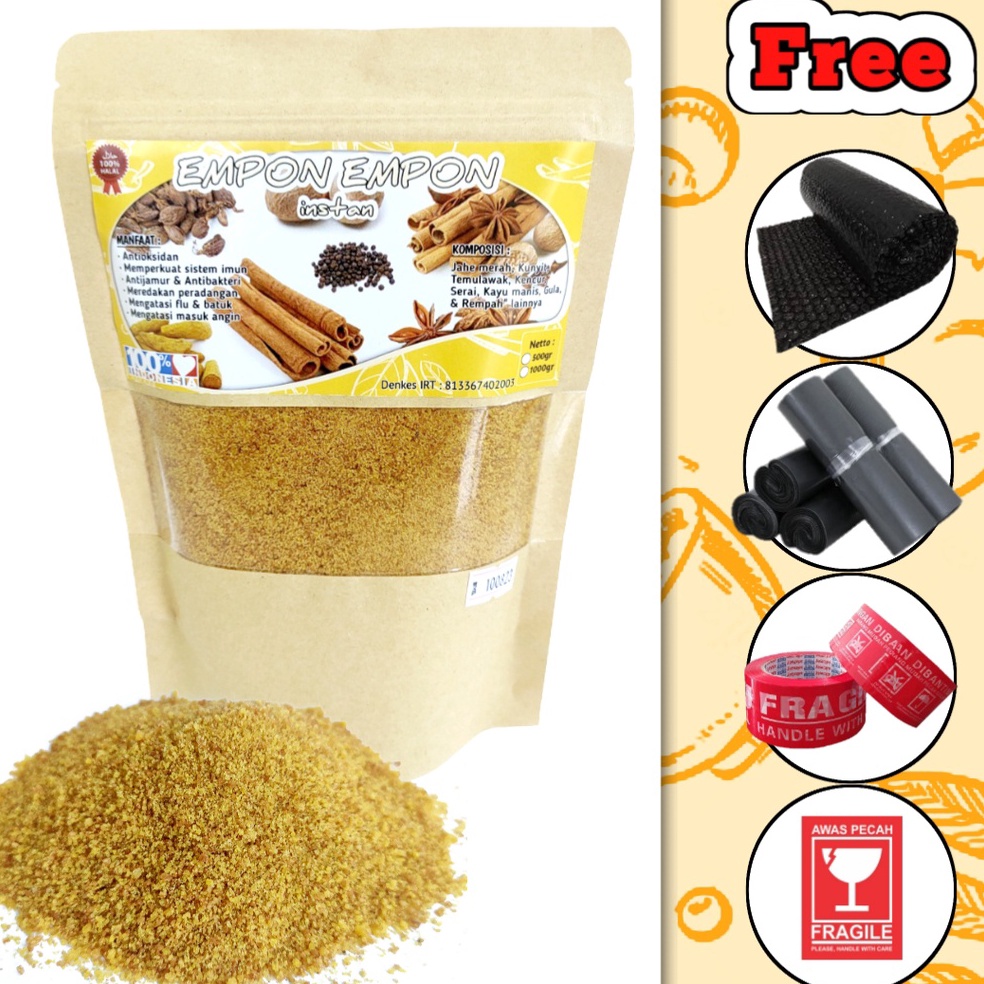 

NEW Empon empon bubuk instan herbal 5gr 1kg