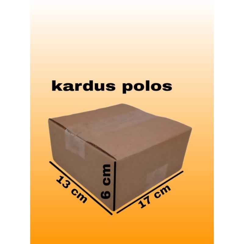 

kardus packing UK 17x13x6 kardus polos kardus packing