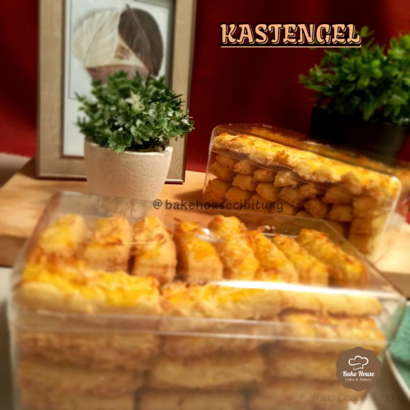 

KUE KERING PREMIUM/COOKIES KASTENGEL 350gr /KASTENGEL KEJU BIKIN NAGIH