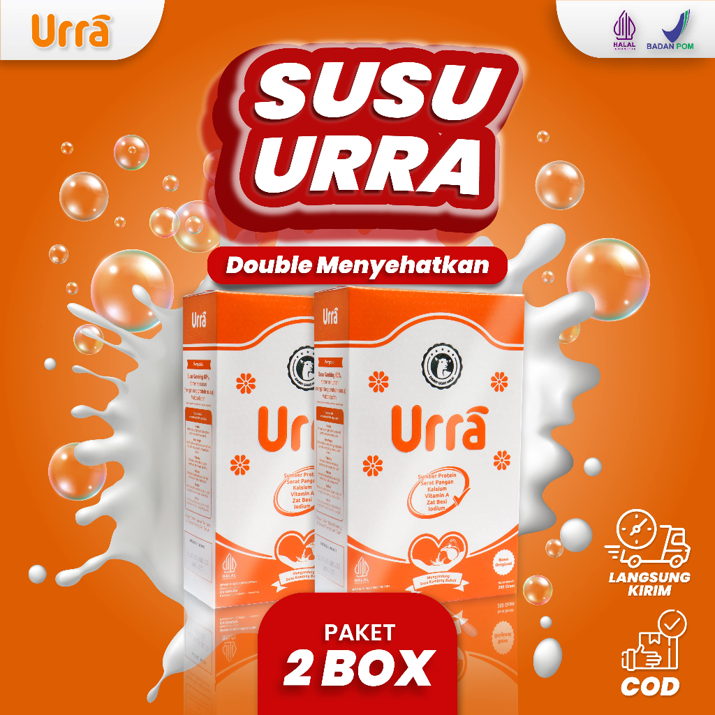 

Susu Urra - Paket Hemat 2 Box Susu Kambing Saneen Asal Eropa