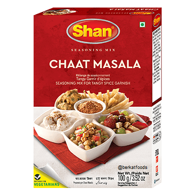 

Chaat Masala Shan / Seasoning Mix Tangy Spice / Bumbu Chat India Rempah