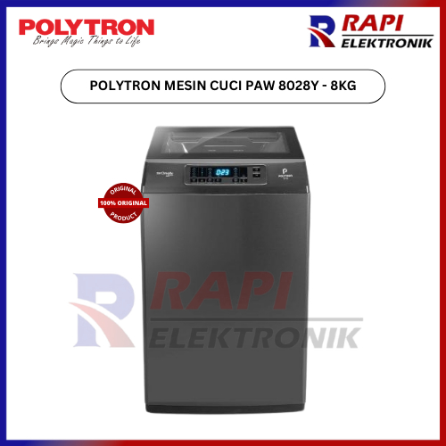 MESIN CUCI POLYTRON PAW 8028 / Zeromatic Laguna series Hijab 8 KG