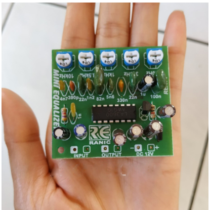 Kit Mini Equalizer 5 Channel Mono