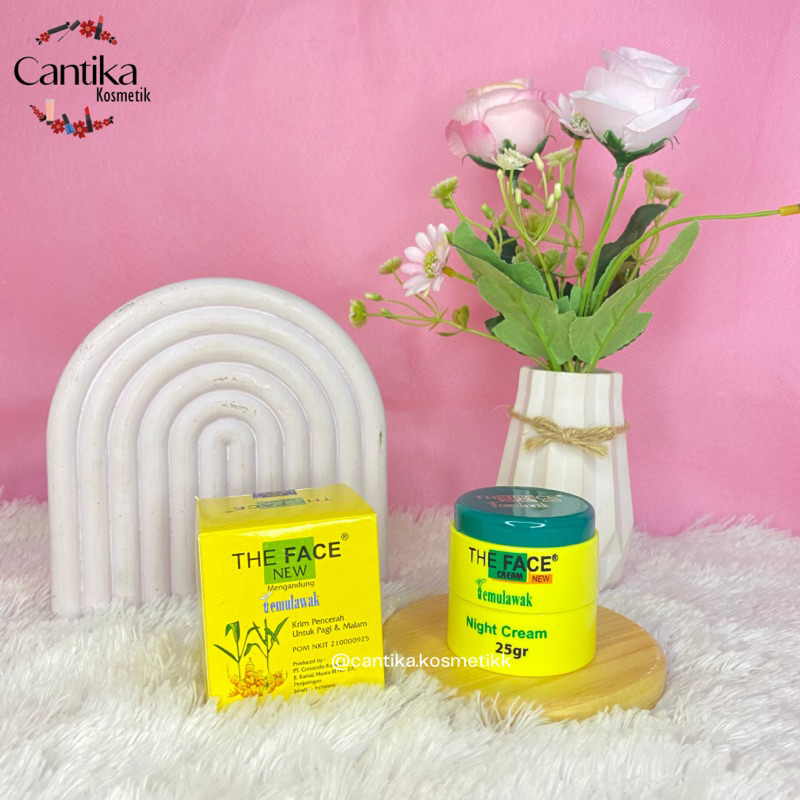 ♥ CANTIKA ♥ CANTIKA KOSMETIK♥ THE FACE Temulawak Cream & Sabun satuan skincare perawatan wajah