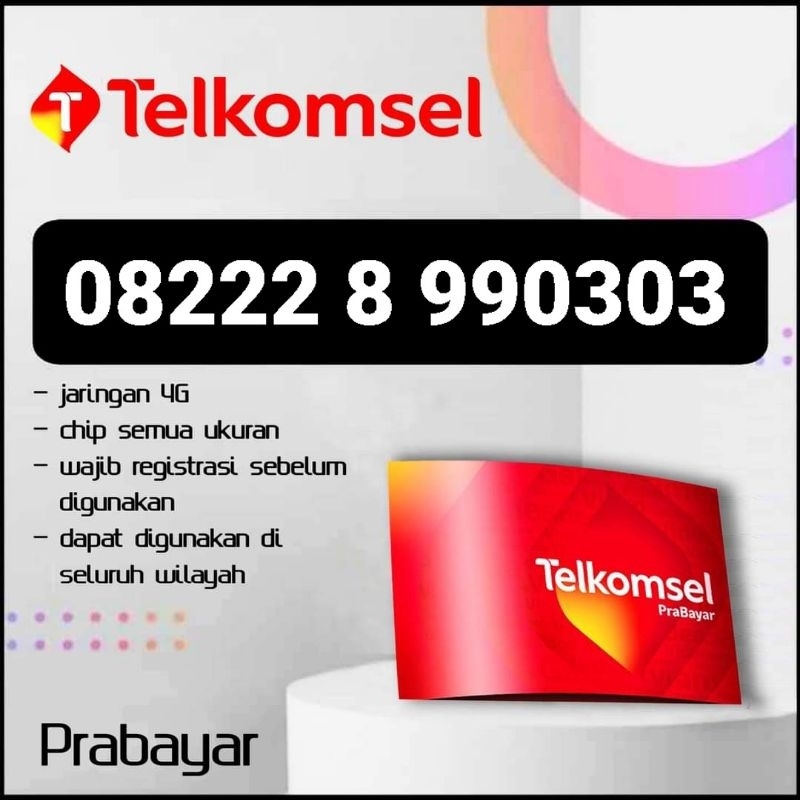Perdana cantik Telkomsel 0303