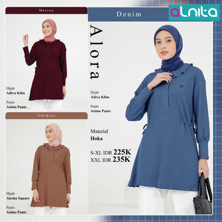 Nibras Tunik Wanita Dewasa ALORA TUNIK