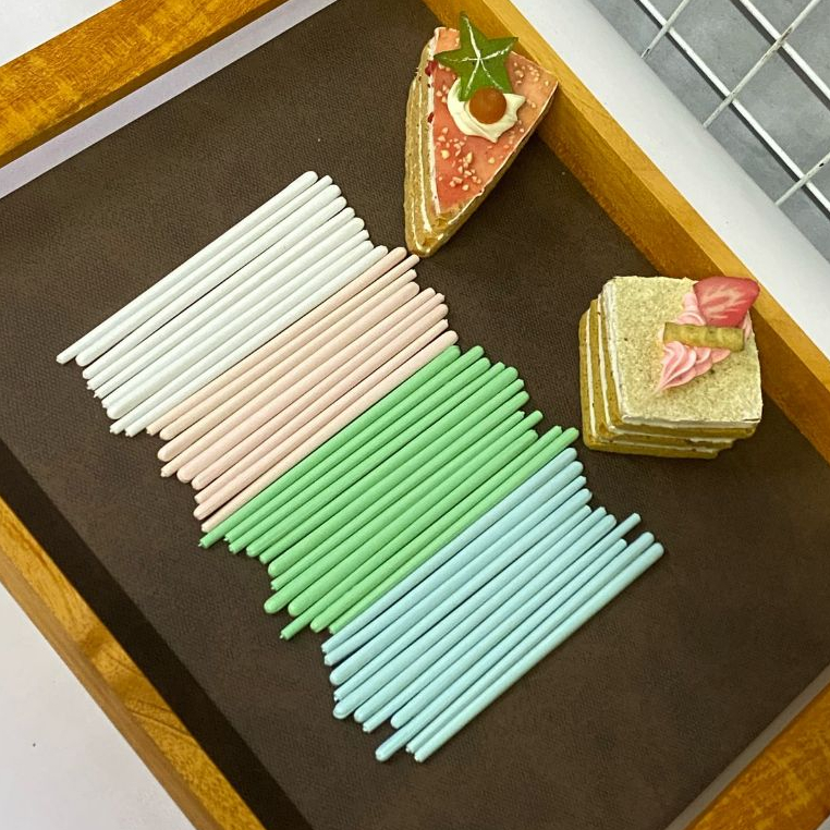 Stik Permen Stick Lolipop Stik Coklat Stik Topper Putih dan Stick Lolipop Warna Premium