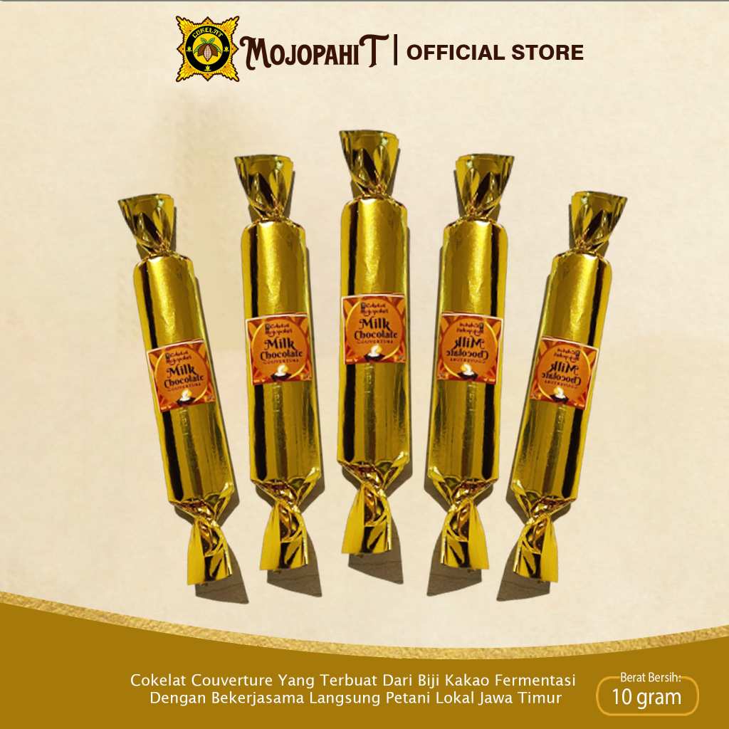

Cokelat Mojopahit || Milk Chocolate 10 gr
