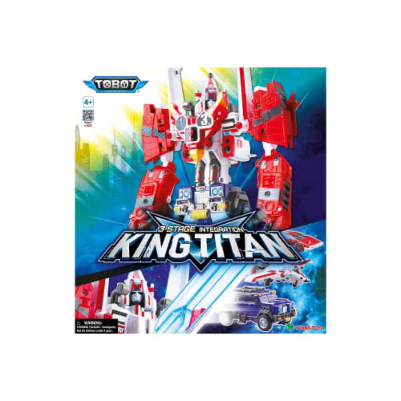 Tobot Robot Galaxy Detectives King Titan