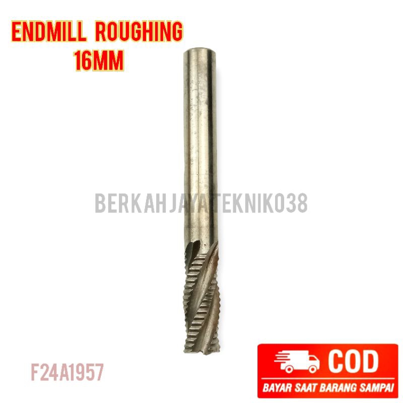 Bor Milling Endmill Roughing 16mm Hss Bukan Carbide