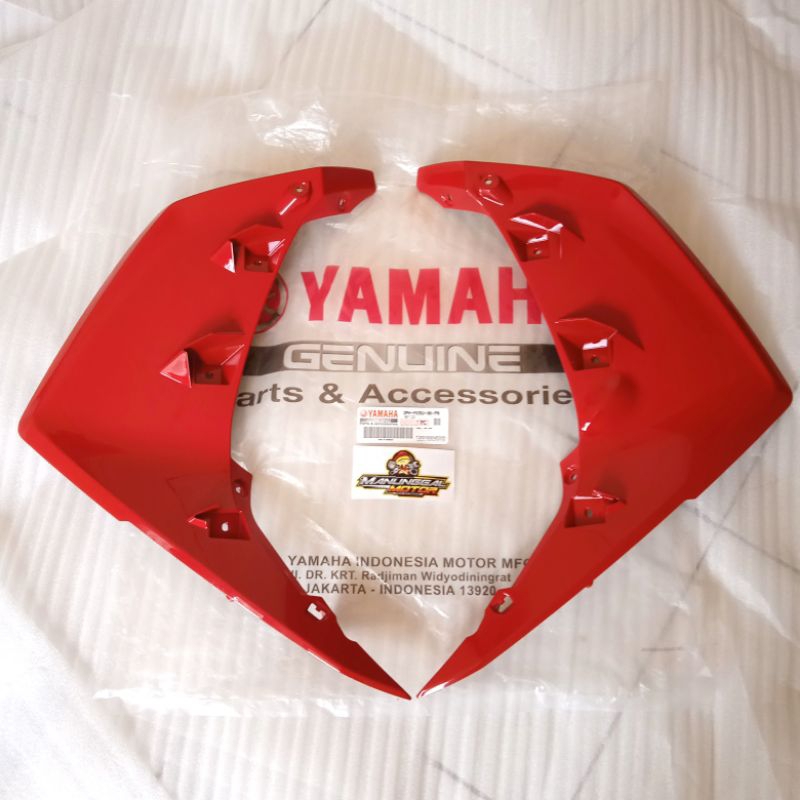 Sayap depan kanan Kiri Mio M3 Z 125 Merah Ferari 2023 2PH-F835V-00-PN 2PH-F835U-00-PN