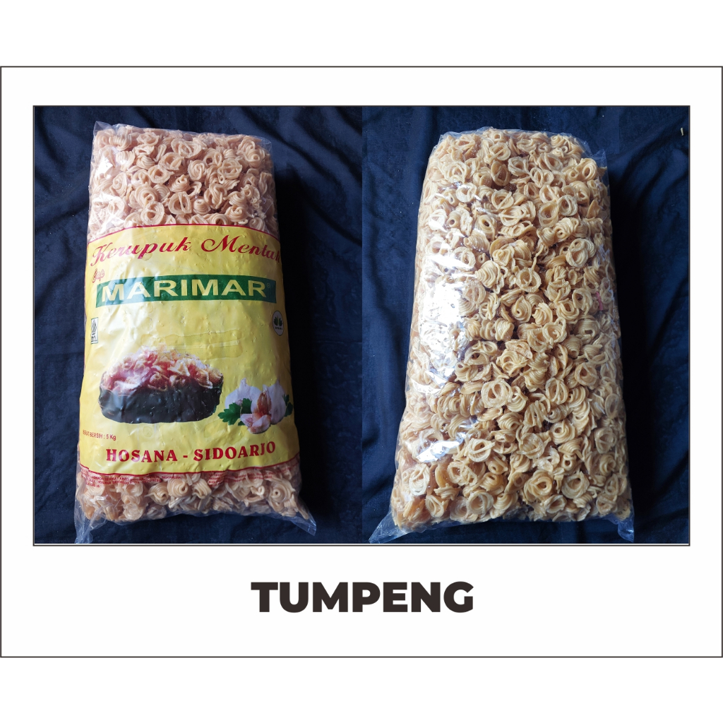 

[2.5kg] Kerupuk Tumpeng MARIMAR | KERUPUK MENTAH