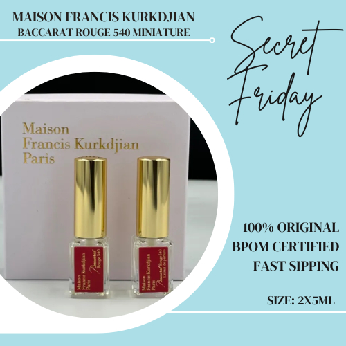 Maison Francis Kurkdjian MFK Baccarat Rouge 540 Miniature Set