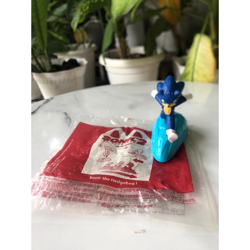 Mainan Happymeals Sonic 2 The Hedgehog