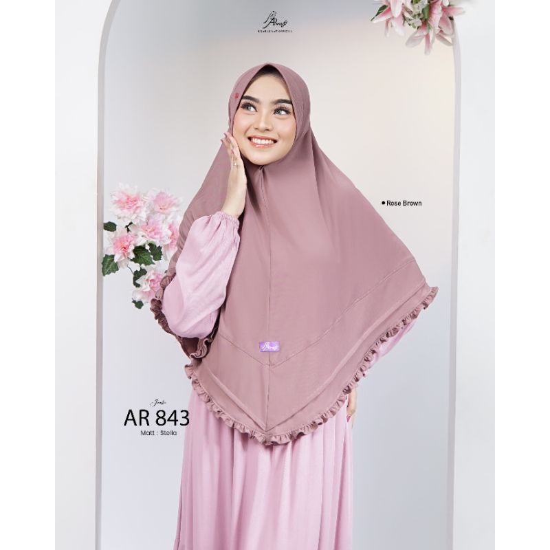 hijab arrafi jumbo | ar 843 jumbo | hijab arrafi ori