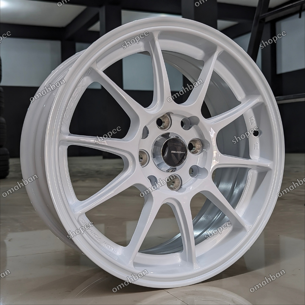 Velg Mobil WedsSport TC105X R15 PCD 4x100 / 4x114. White