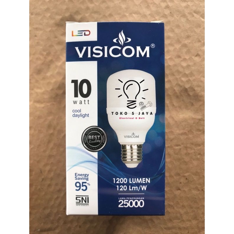 lampu visicom 10 Watt / lampu LED visicom 10 Watt / garansi 1 tahun / visicom 10 watt