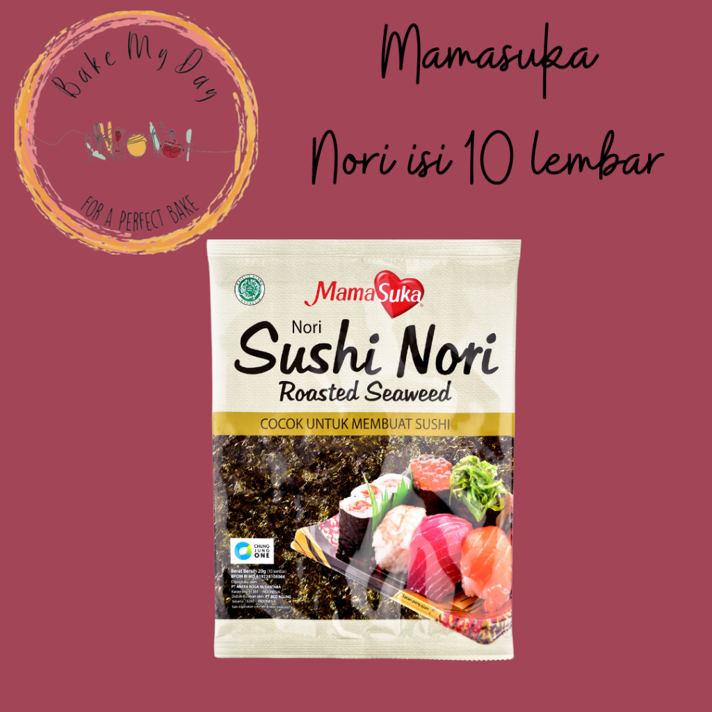 

Mamasuka Nori Sushi Rumput Laut 20 gr (isi 10 lembar)