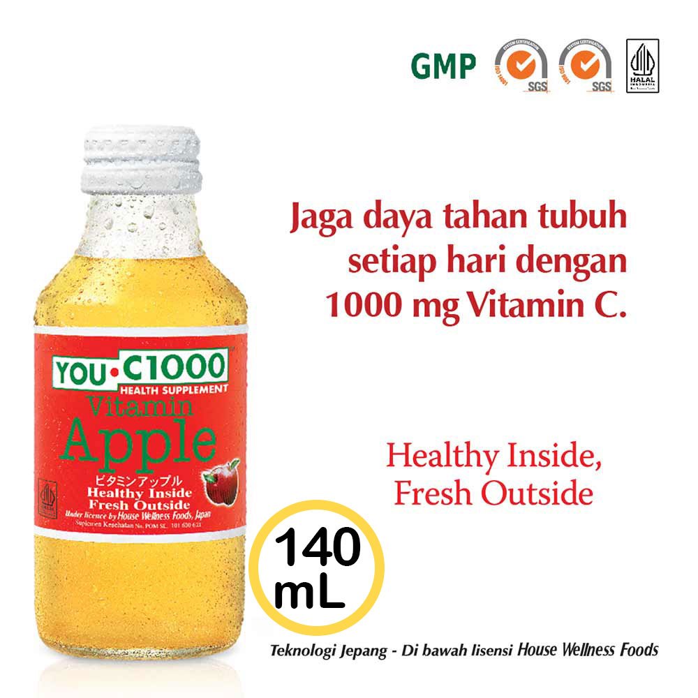 

You C1000 Health Drink Vitamin Apple 140Ml