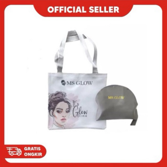 POUCH  MS GLOW KACA MS GLOW BOX MS GLOW TOTEBAG MS GLOW