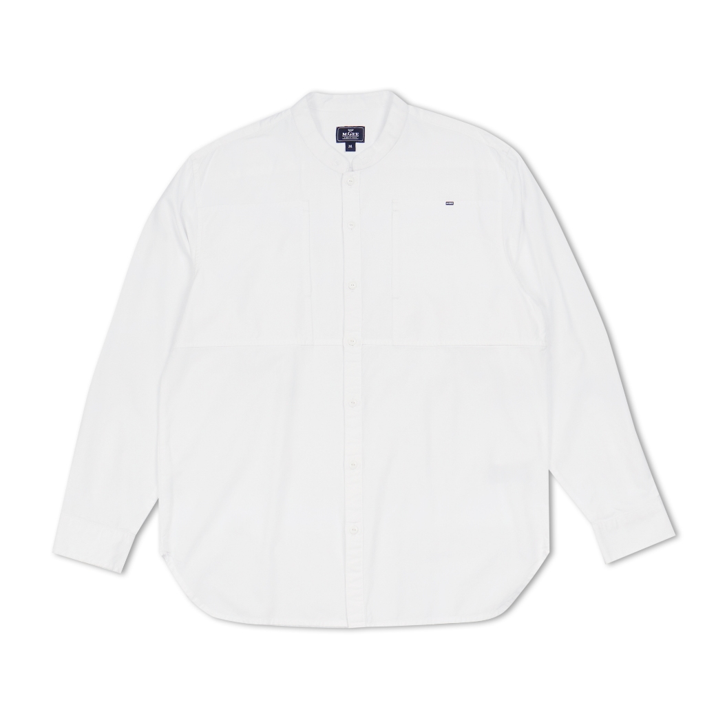 Baju Koko MGEE Original - Baju Koko Lengan Panjang Original MGEE Autus CKRR 060 White