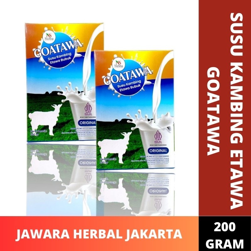 

Susu Kambing GOATAWA 200gr Susu Kambing Etawa ORIGINAL BPOM