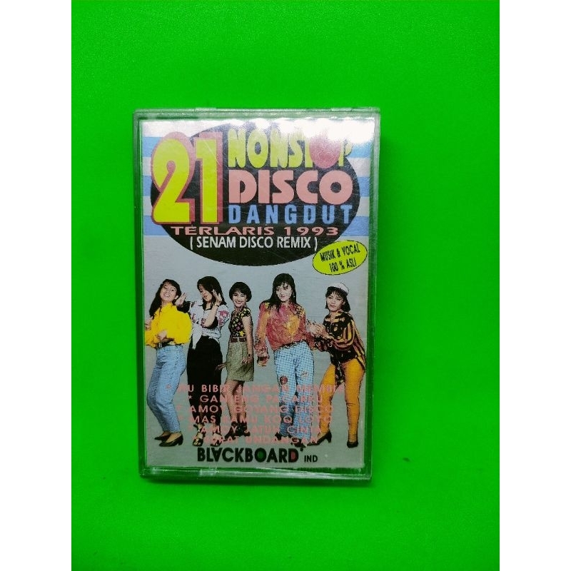 Kaset pita Dangdut disco 21 NIN STOP