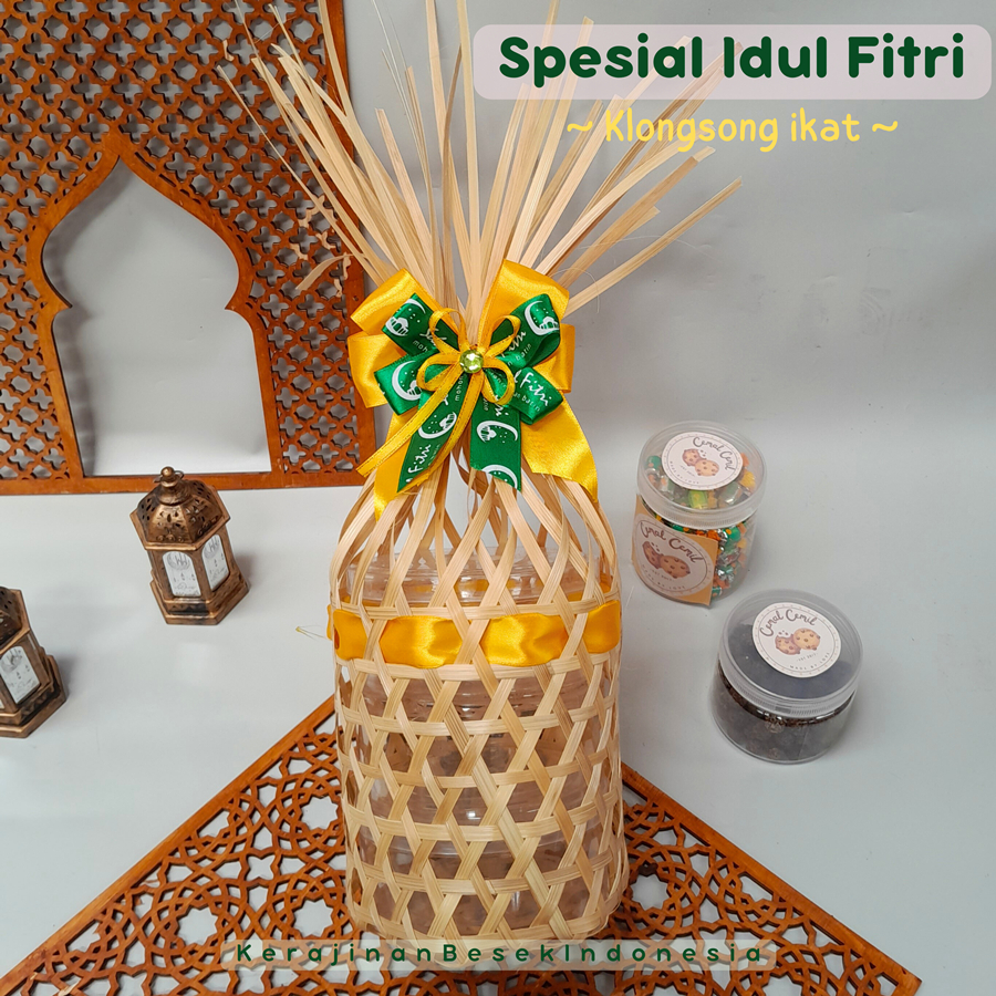 

KERANJANG BINGKISAN TOPLES KUE LEBARAN FREE HANG TAG BANYAK MODEL PITA Klongsong ikat natural pita hampers parsel idul fitri 2024
