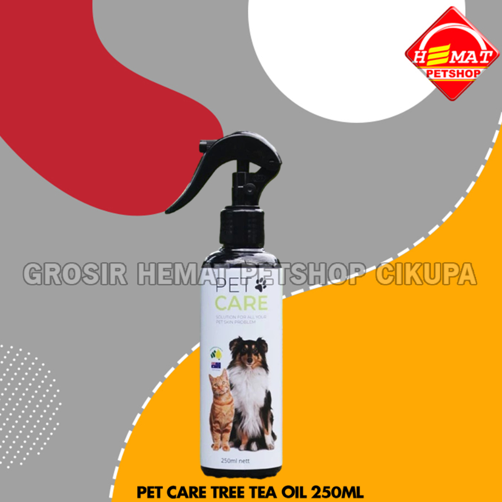 Pet Care Tea Tree Oil Spray Jamur Kutu Kucing Anjing