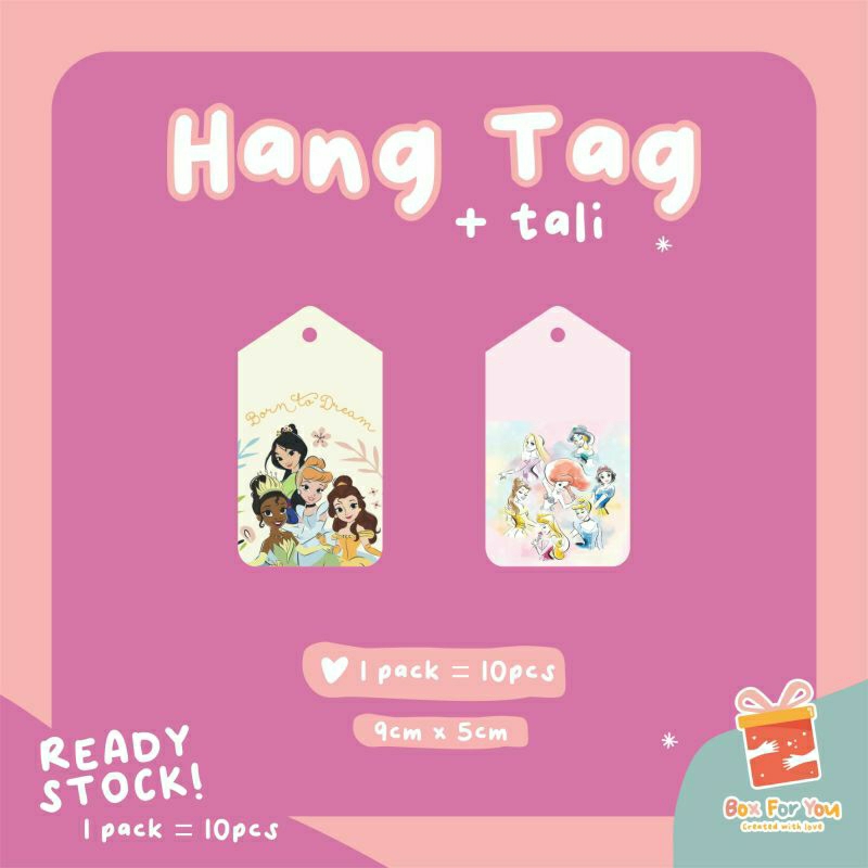 

Hang Tag Princess