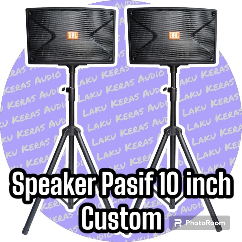 Speaker model BMB 10 inch mantap