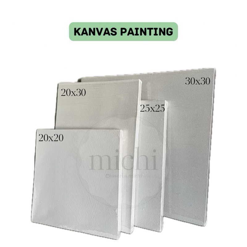 

KANVAS Lukis Canvas uk 20x30 / 30x30 25x25 30x40 30 x 40