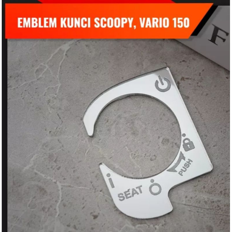 Garnish Cover Kontak Vario 150 thn 2019 & Scoopy Keyless