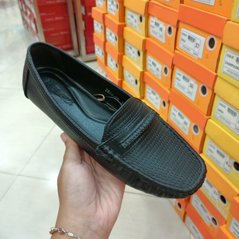 PETER KEIZA sepatu flat wanita moccasin/loafer original size 36-40