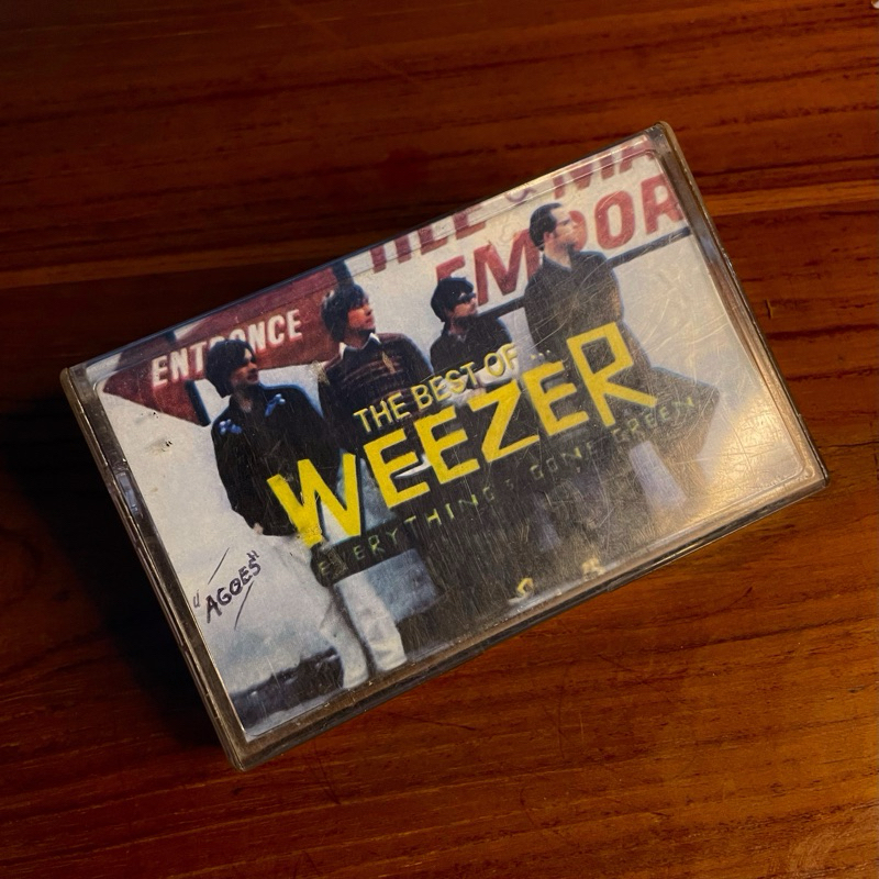 kaset pita weezer the best of