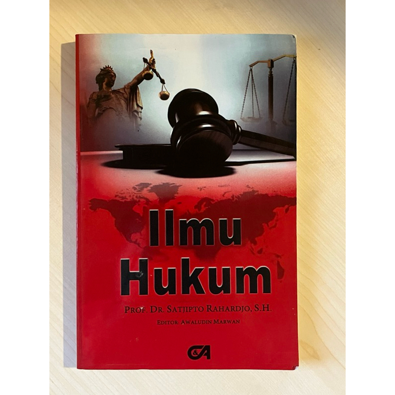 Buku Ilmu Hukum Satjipto Rahardio