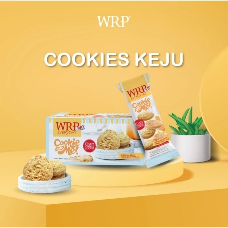 

WRP Cookies Keju Edam | Cemilan Sehat